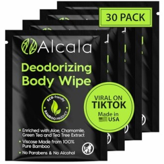 Alcala Deodorizing Body Wipes