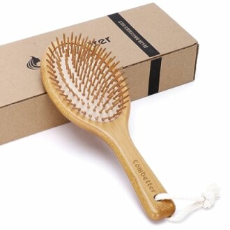 Bamboo Hair Brush Combetter