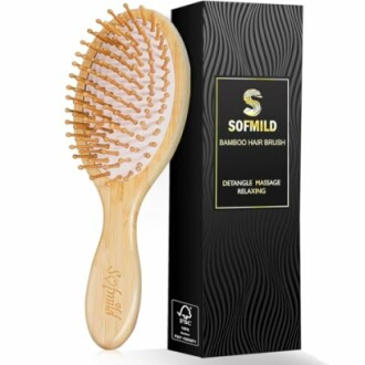 Sofmild Natural Bamboo Hair Brush