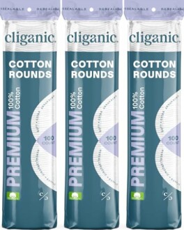 Cliganic Premium Cotton Rounds