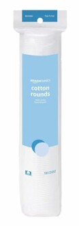 Amazon Basics Hypoallergenic Cotton Rounds