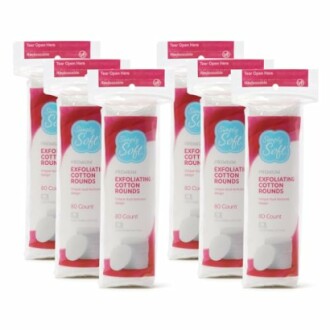 Medline Simply Soft Exfoliating Cotton Rounds