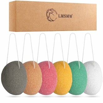 Organic Konjac Cleansing Facial Sponges Set