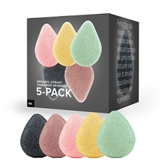 Minamul Konjac Exfoliating Sponge Set