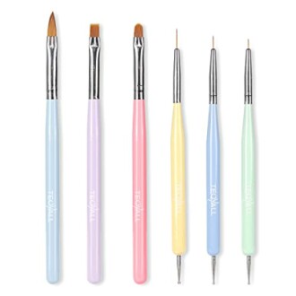 TEOYALL Nail Art Brushes