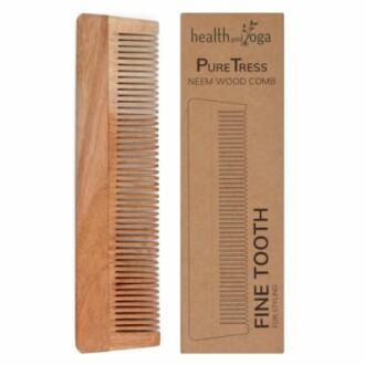 Neem Wood Comb by HealthAndYoga