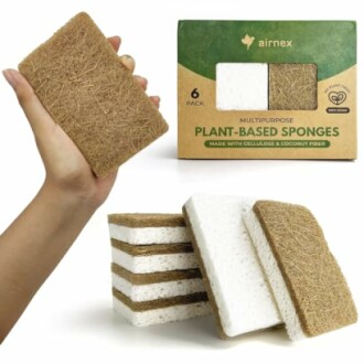 Eco-Friendly Kitchen Sponges, 6 Pack