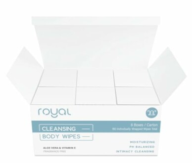 Royal Body Cleansing Wipes