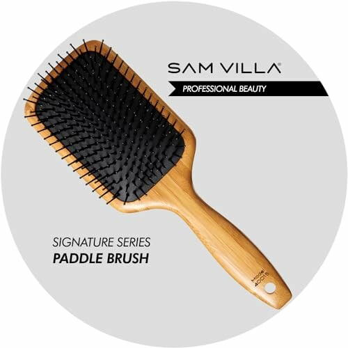 Sam Villa professional beauty paddle brush