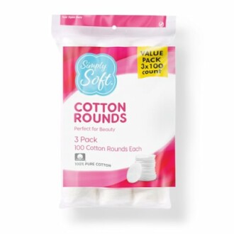 Medline Simply Soft Cotton Rounds