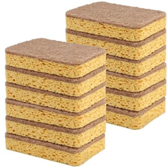 12 Pack Non-Scratch Scrub Sponge