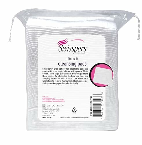 Swisspers Premium Facial Cleansing Pads