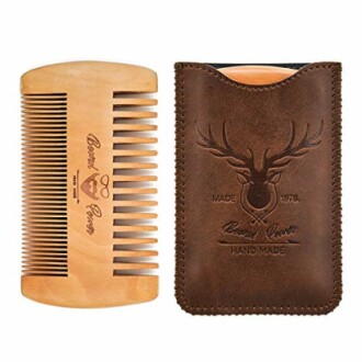 Wooden Comb with Durable Case