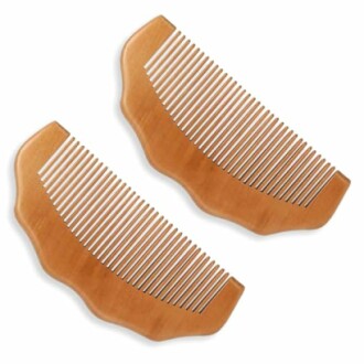 Peach Wood Comb