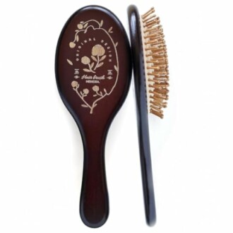 Brown Bamboo Hair Brush for Men and Women